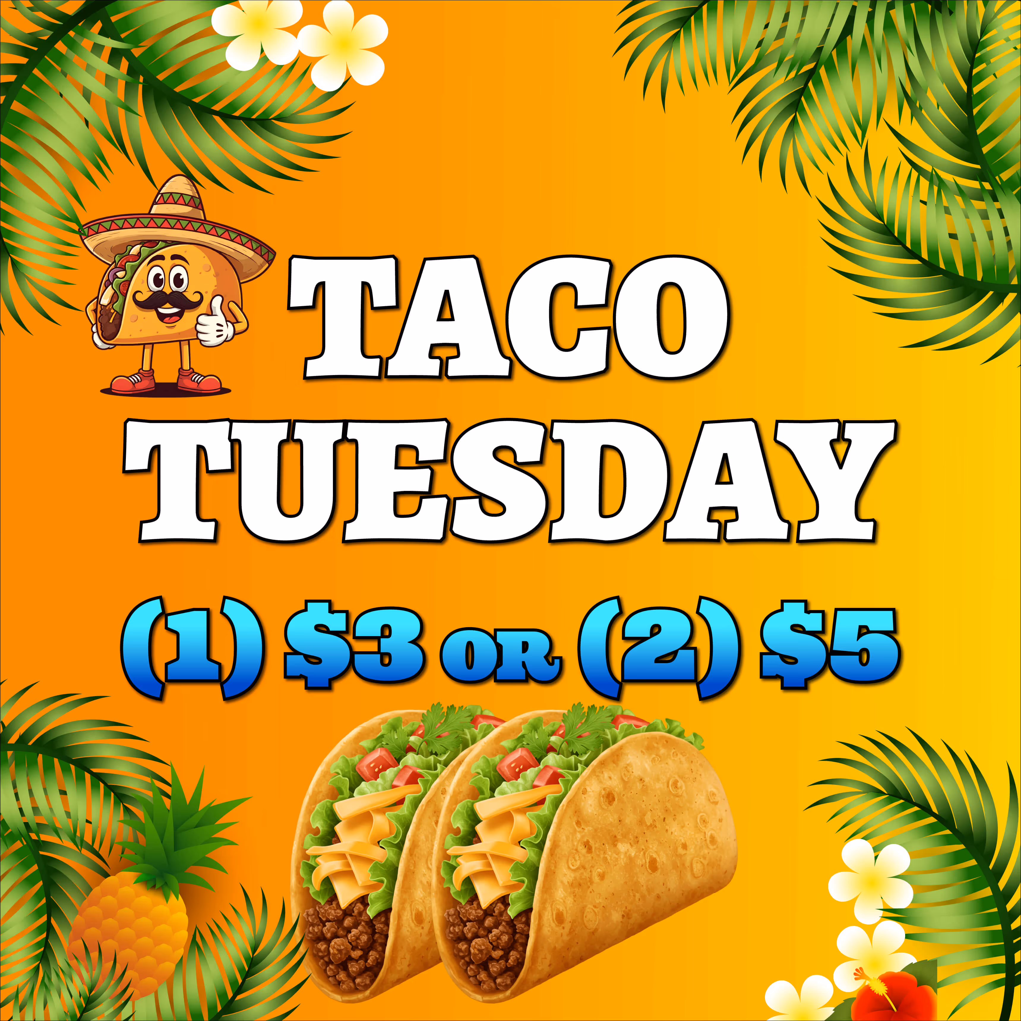 Taco Tuesday at Palm Beach