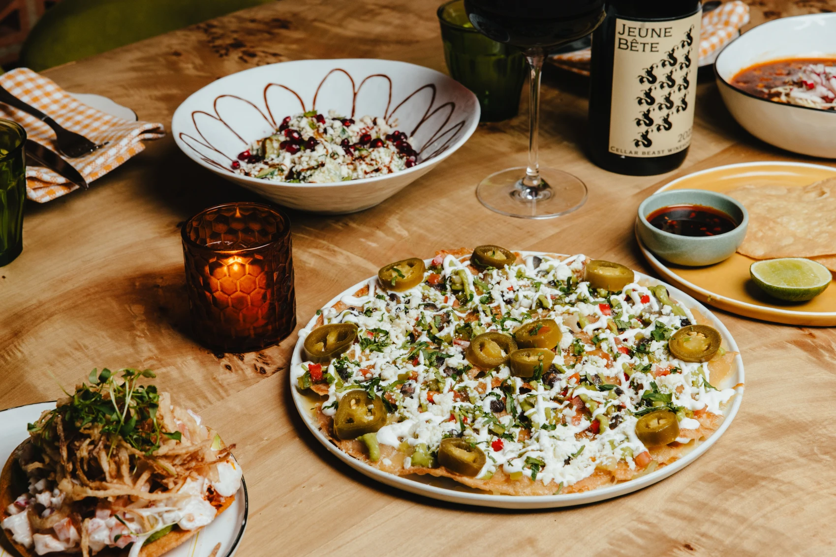 A spread of great food