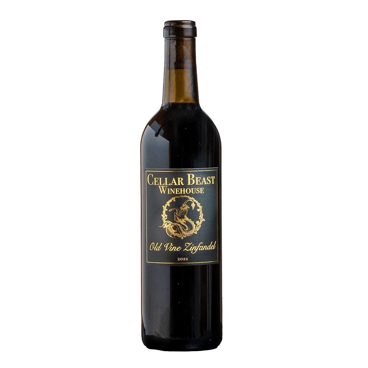 Bottle of 2022 Old Vine Zinfandel from Cellar Beast