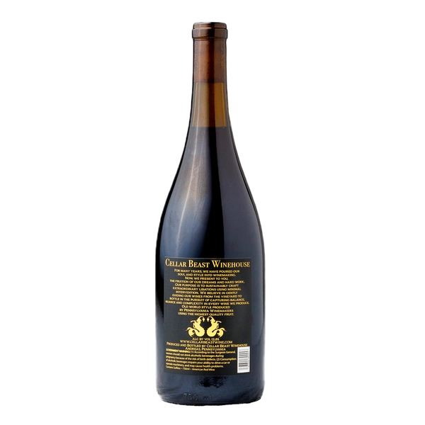 Pinot Noir Reserve 2022 Back