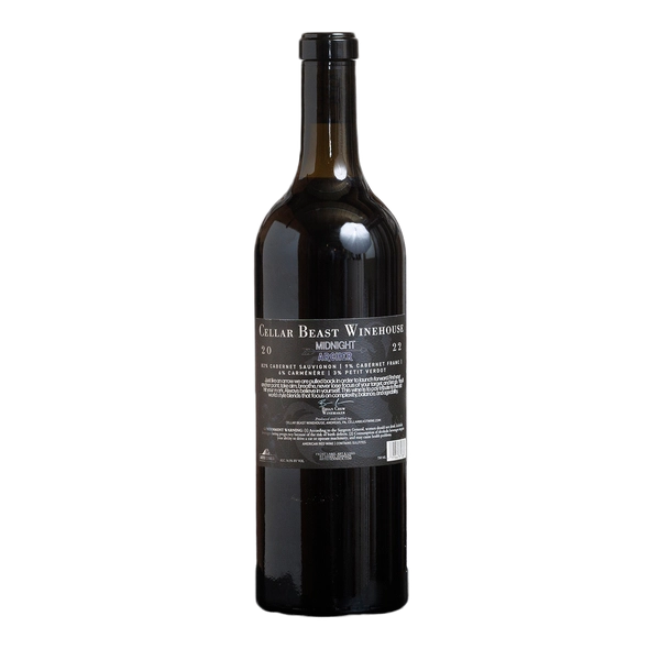Cellar Beast Midnight Archer 2022 Back