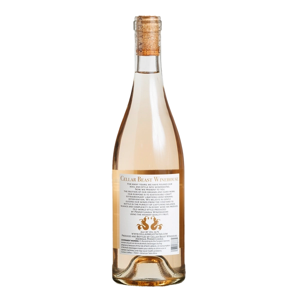 Cellar Beast Rosé 2023 Back