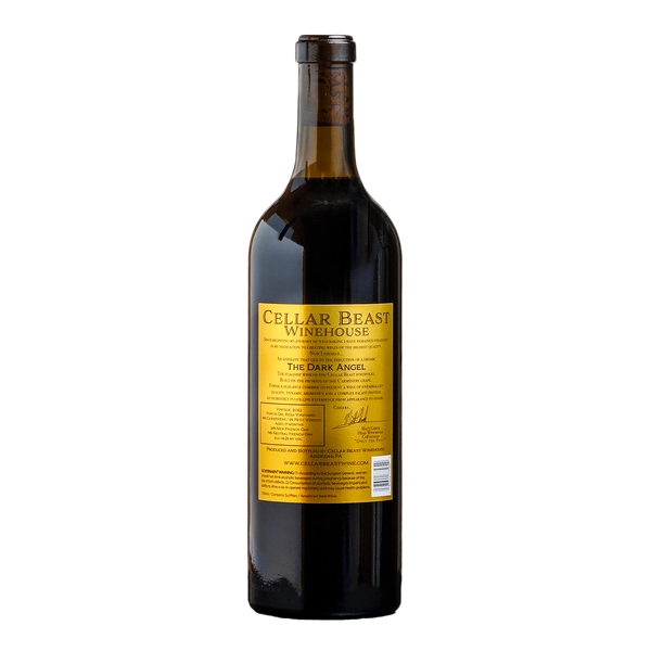 Cellar Beast Dark Angel 2022 Back