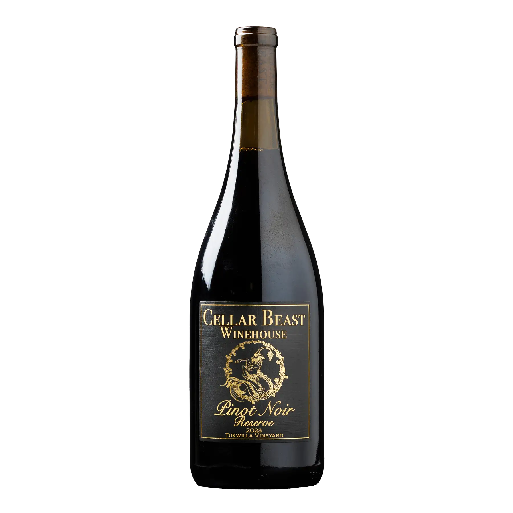 2023 Pinot Noir Reserve by Cellar Beast – Dundee Hills Pinot with elegant red fruit and earthy character, aged in neutral French oak