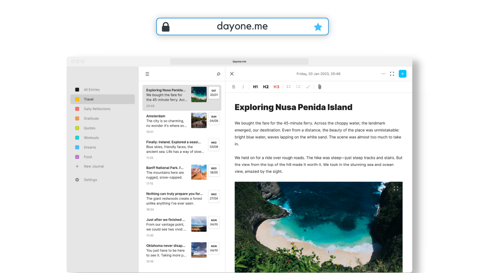 Day One on the Web