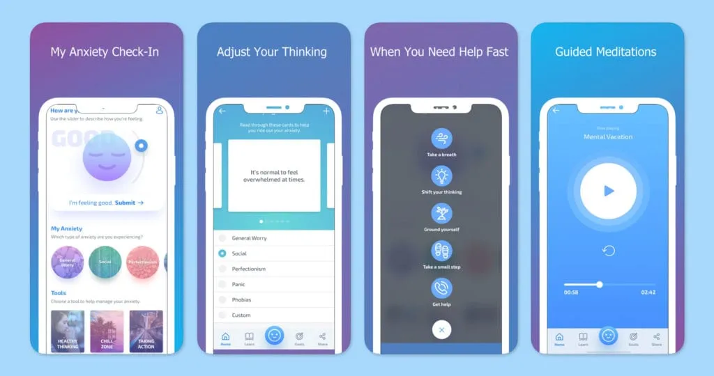 Mindshift - One Mind PsyberGuide | A Mental Health App Guide