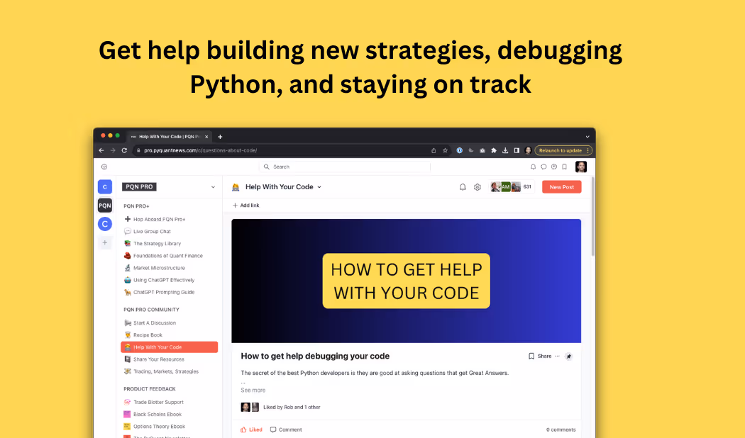 Go from clueless to up and running with algo trading using Python. For Free.