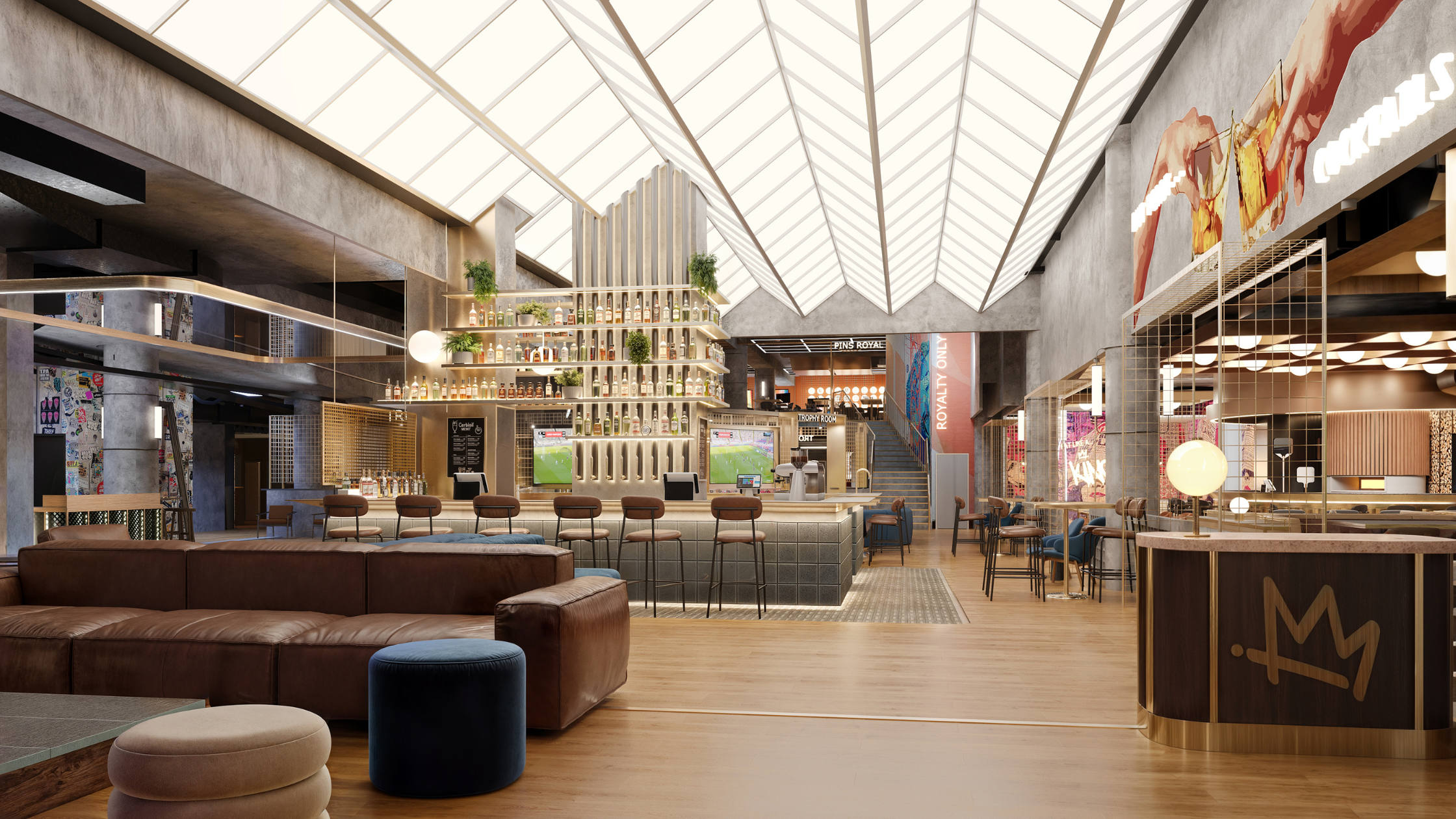 Kingpin, redefining play - Open now at Collins Arcade.