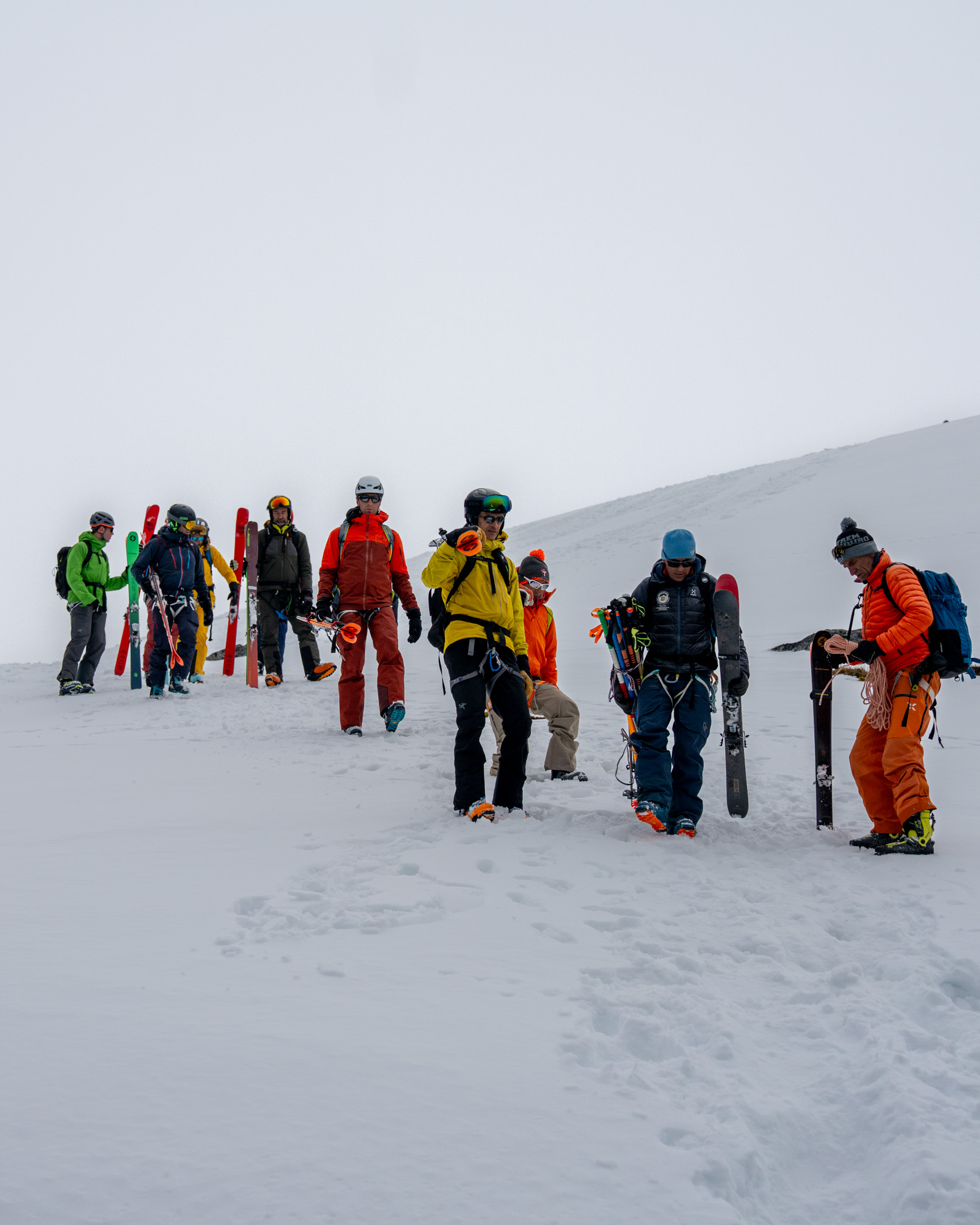Randonnée Skiing in Nuuk Fjord