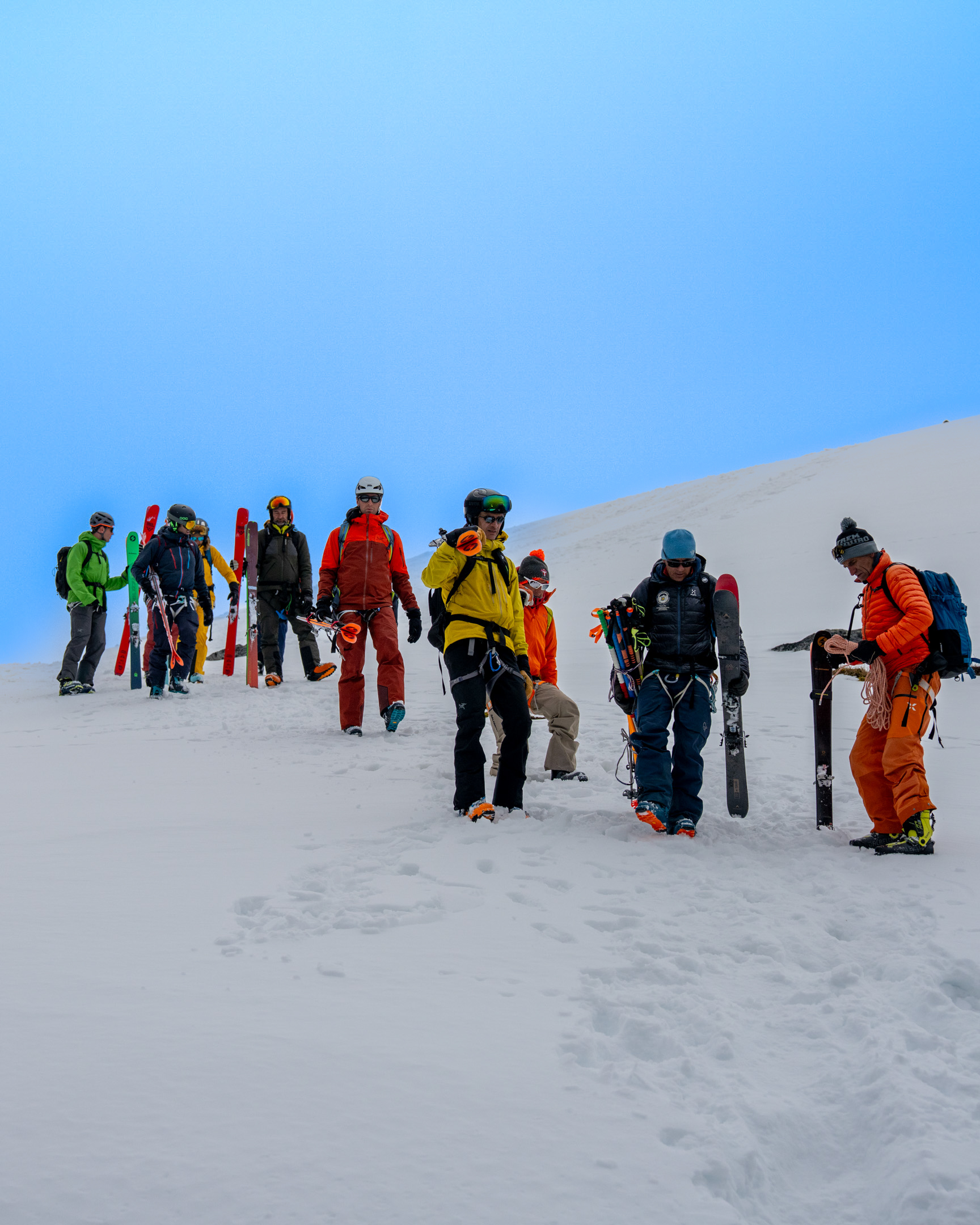 Randonnée Skiing in Nuuk Fjord