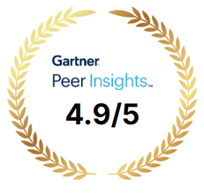 Gartner Peer Insights 4.9 out of 5