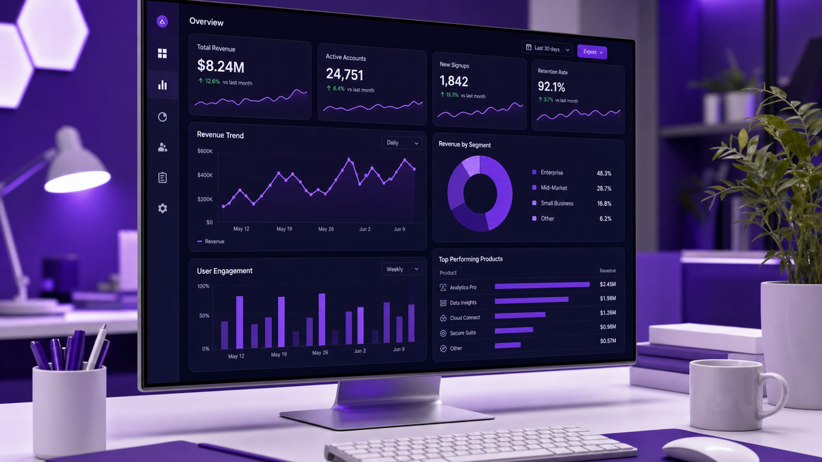 Depict executive oversight and centralized environment control.