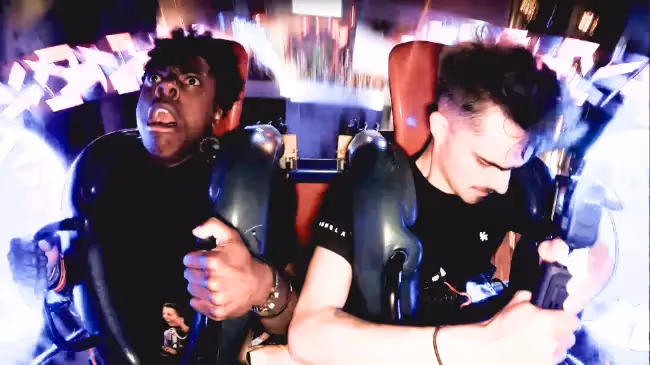 IShowSpeed takes on the Slingshot