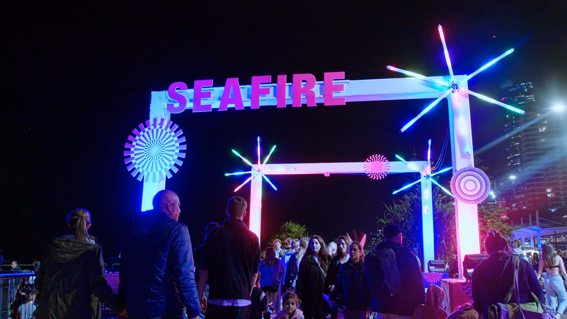 Seafire Surfers Paradise fireworks competition