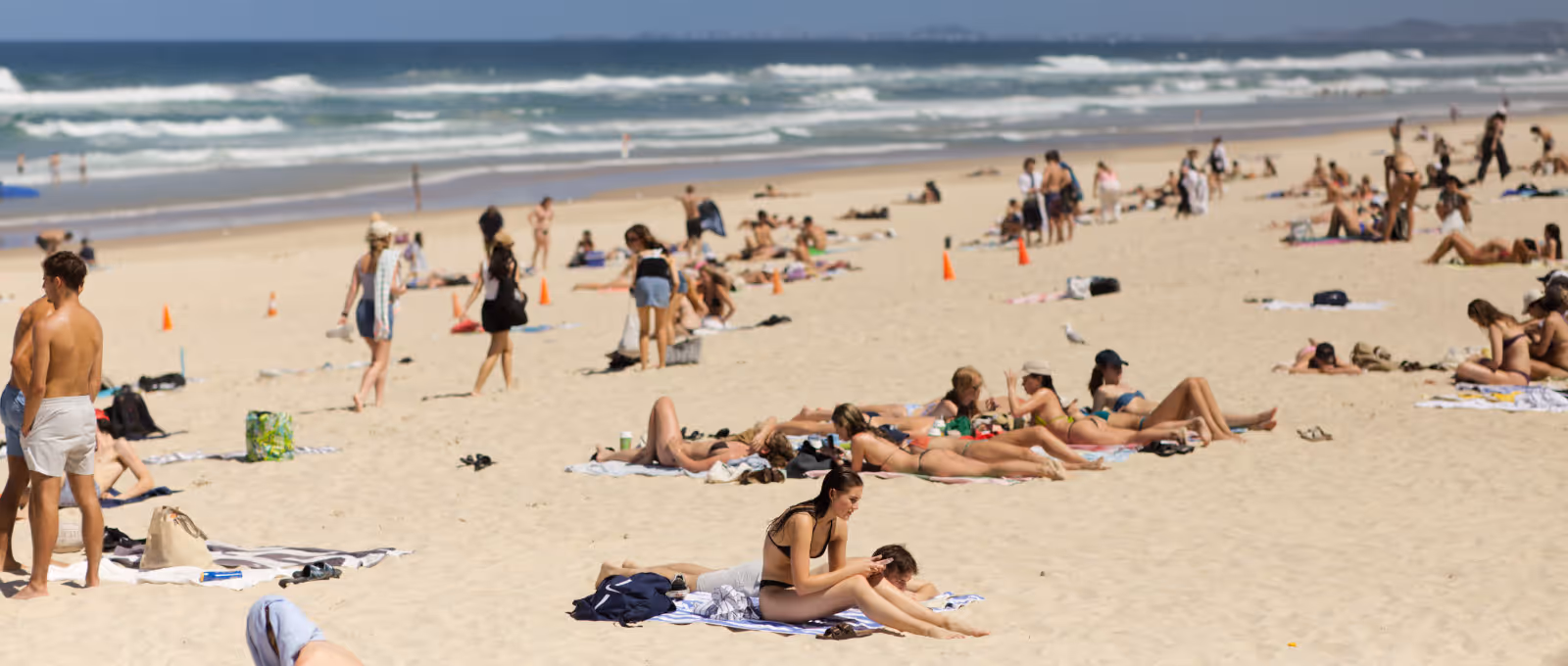 Schoolies on Surfers Paradise beach