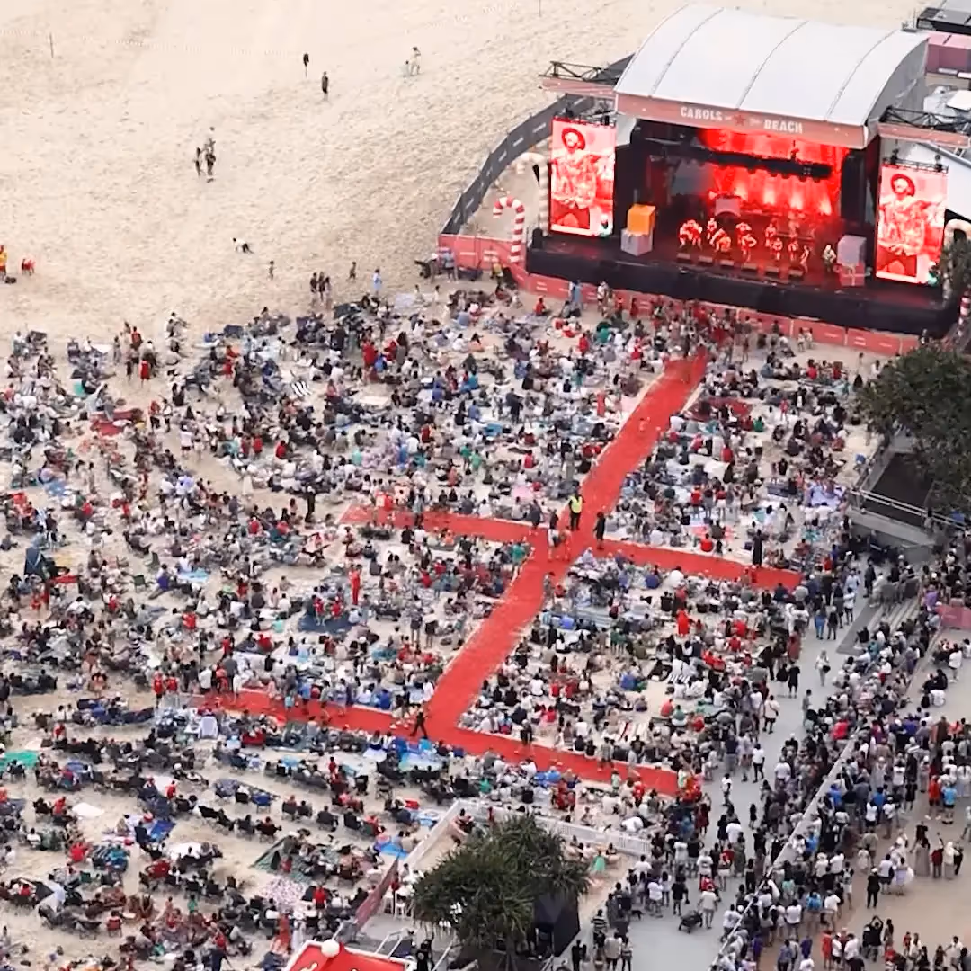Carols on the Beach Surfers Paradise 2024