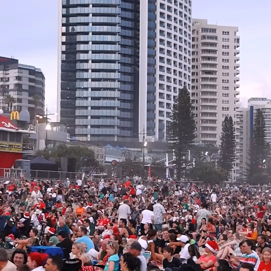 Carols on the Beach Surfers Paradise 2024