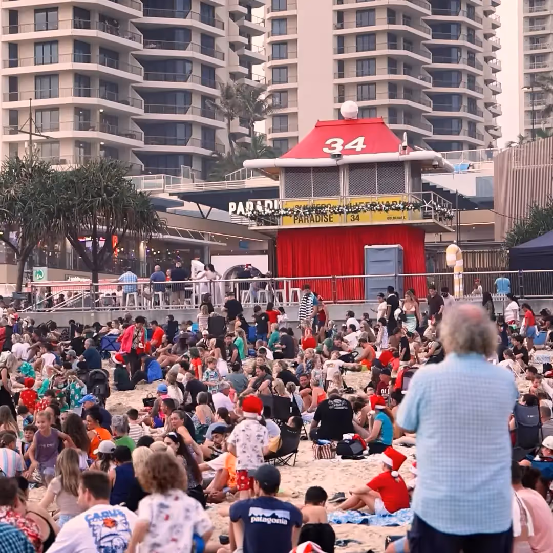 Carols on the Beach Surfers Paradise 2024