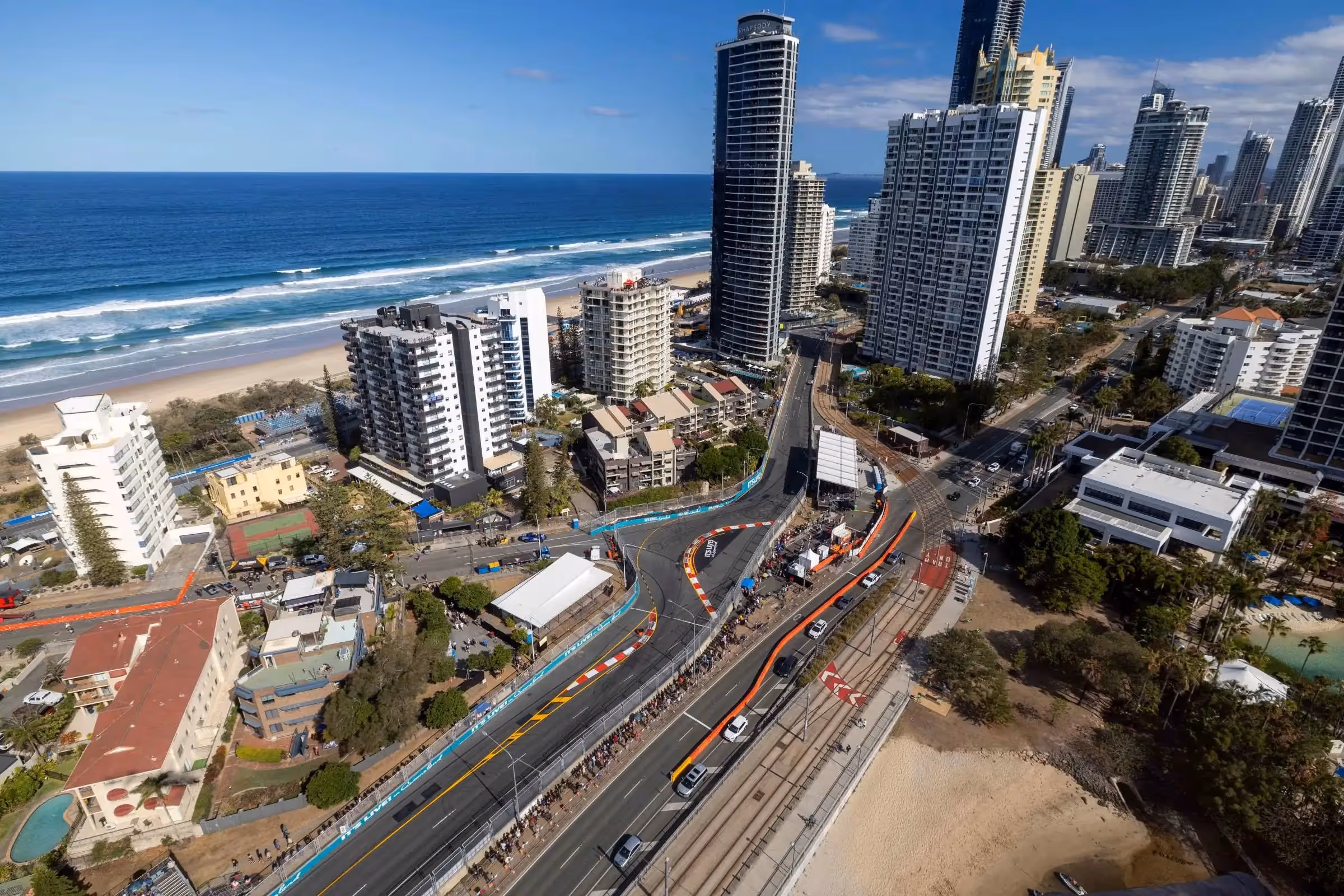 GC500 Supercar race Surfers Paradise