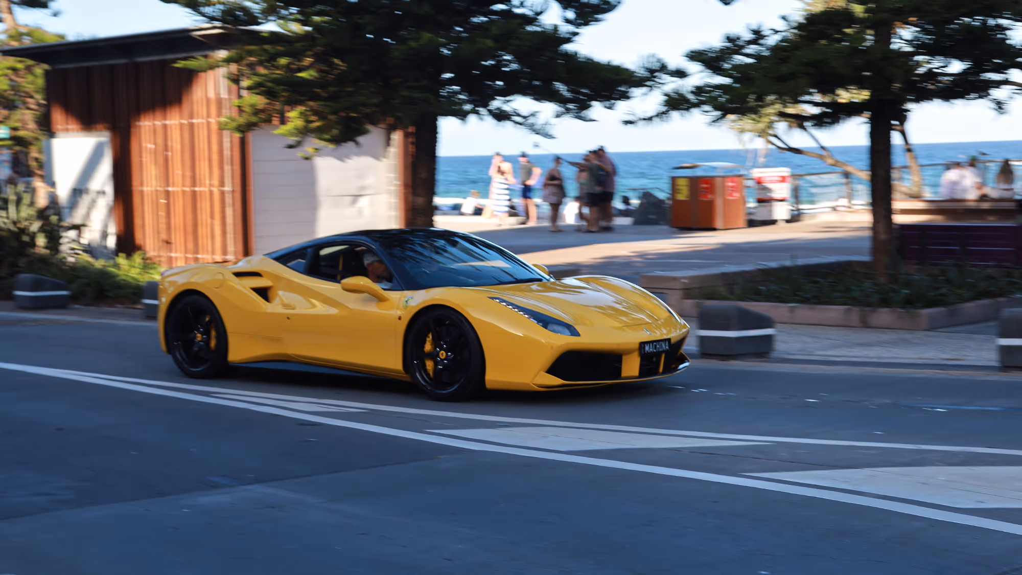 Exotic car spotting Surfers Paradise Esplanade