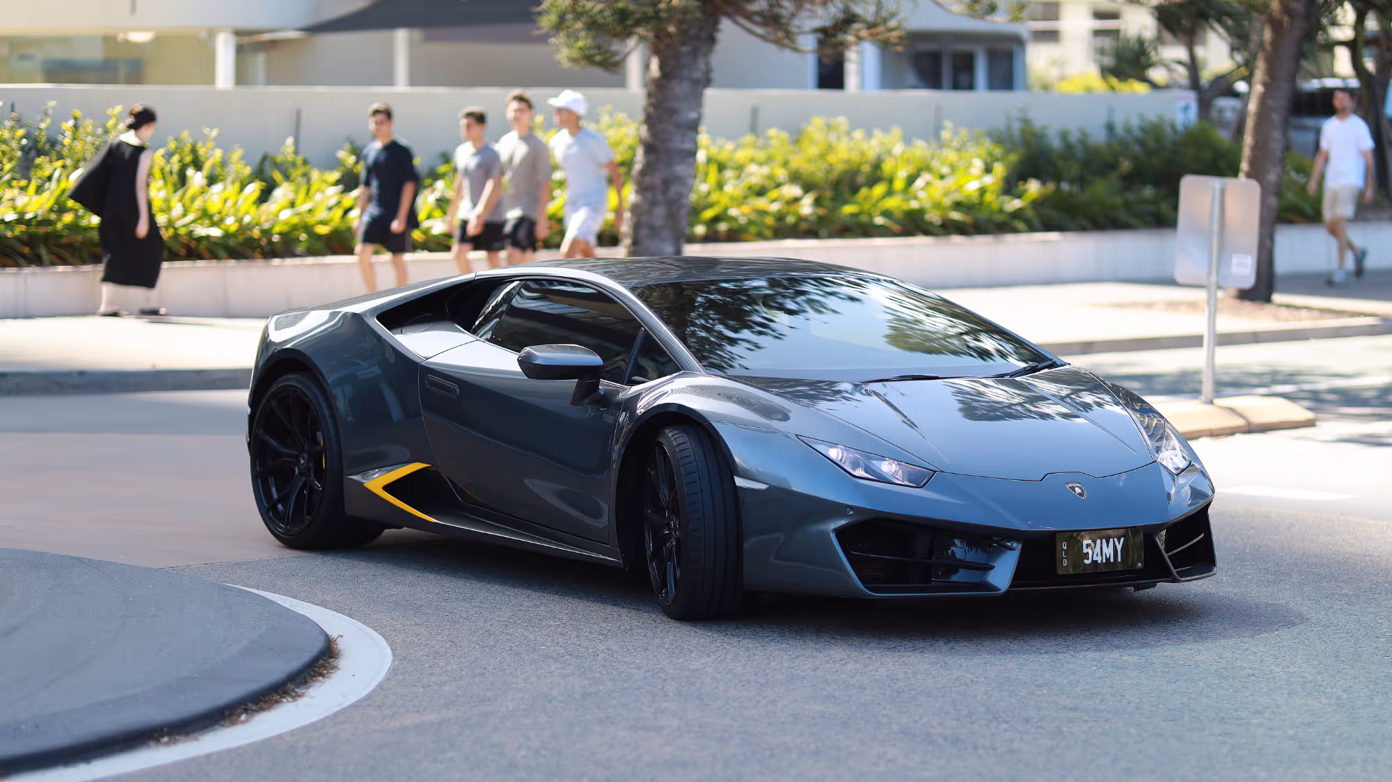 Exotic car spotting Surfers Paradise Esplanade