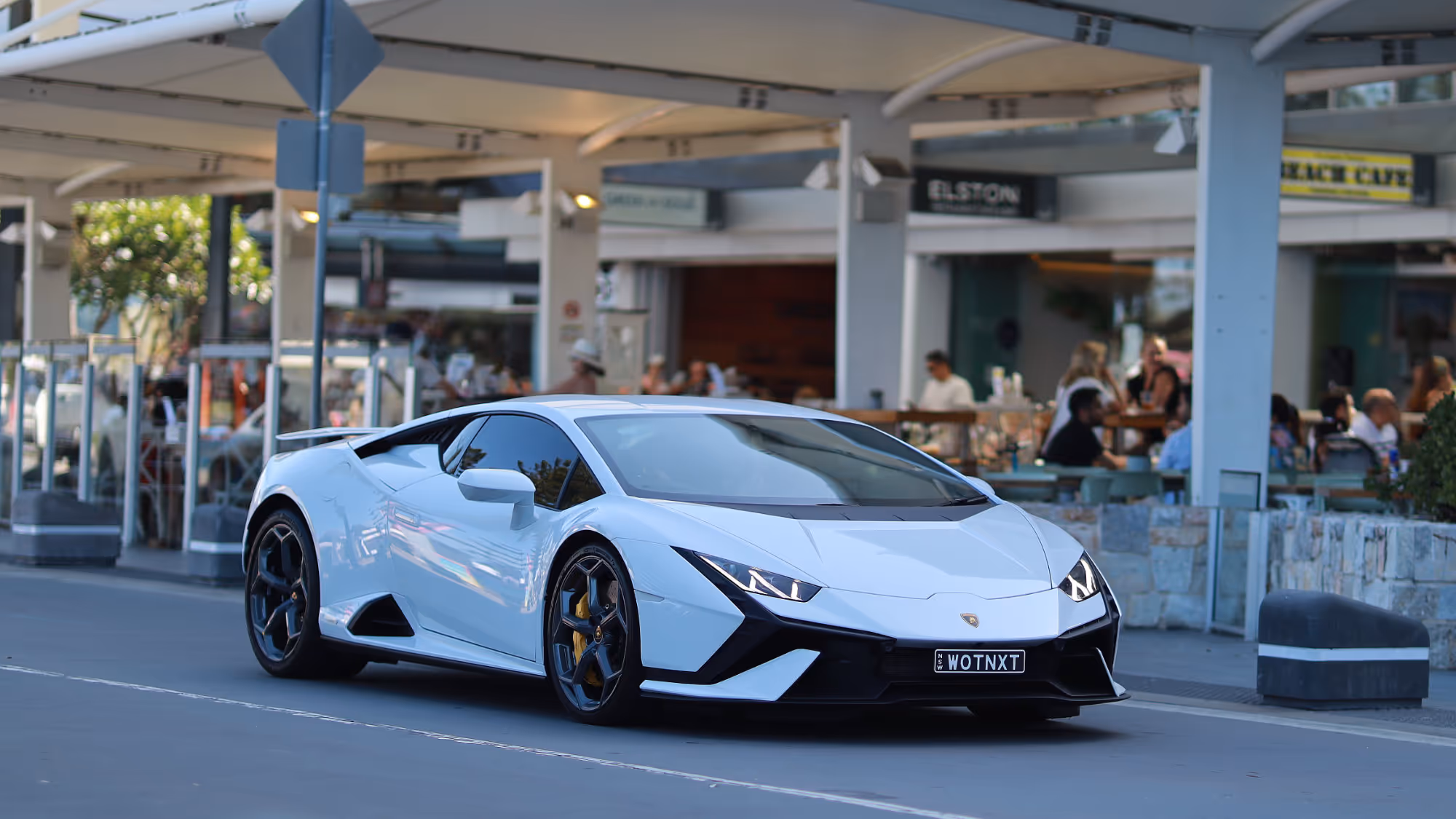 Exotic car spotting Surfers Paradise Esplanade