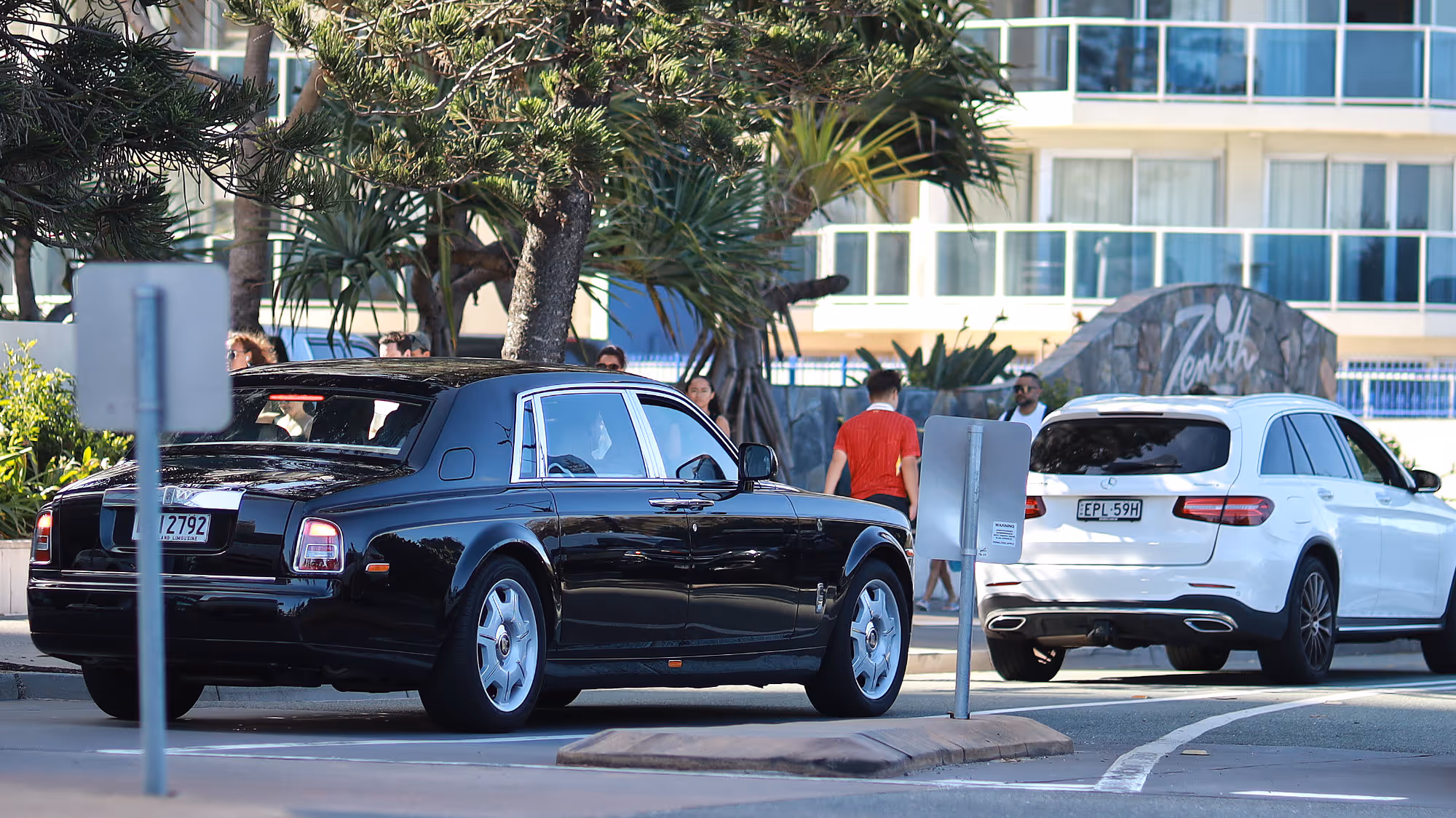 Exotic car spotting Surfers Paradise Esplanade