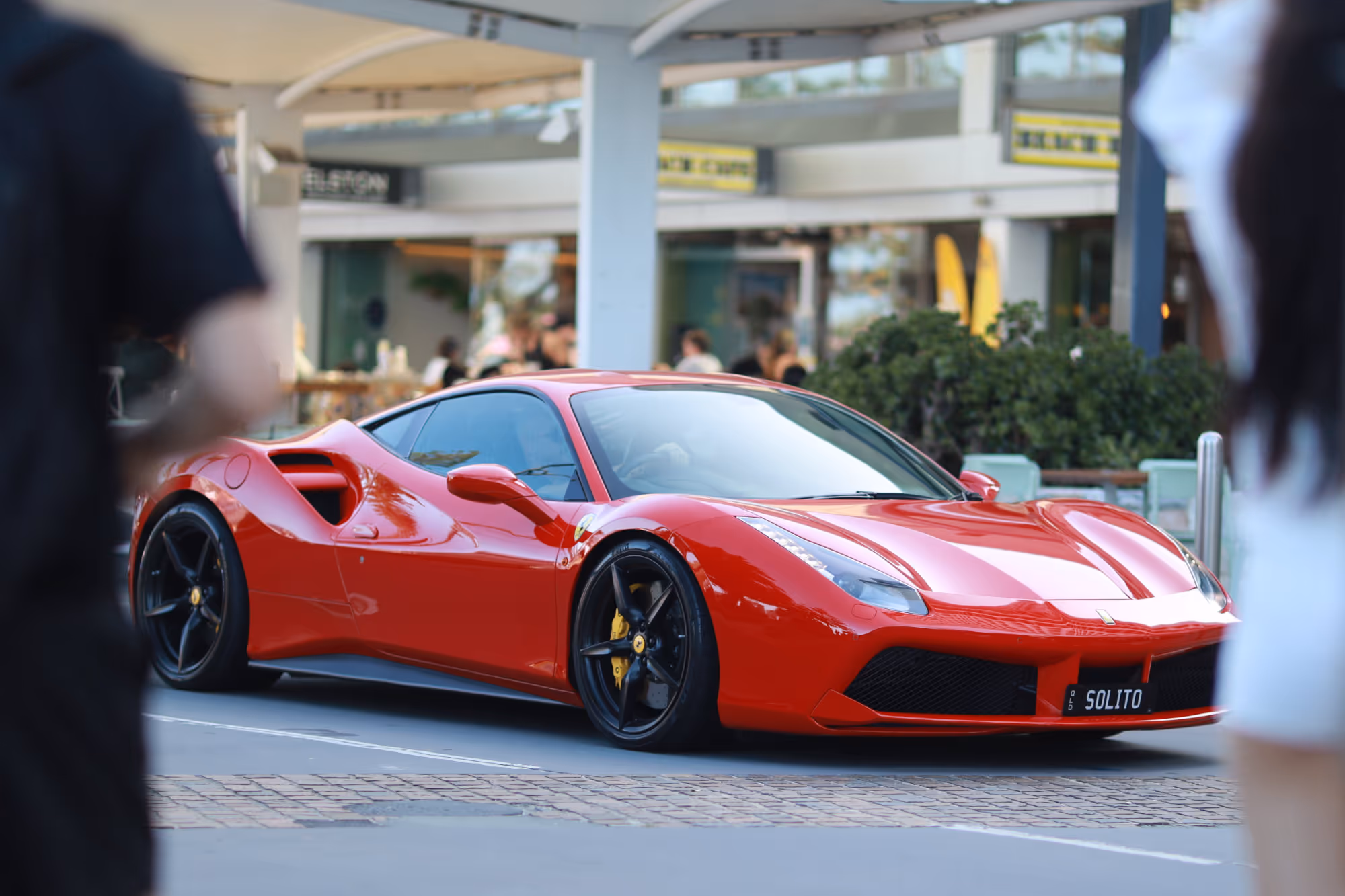 Exotic car spotting Surfers Paradise Esplanade
