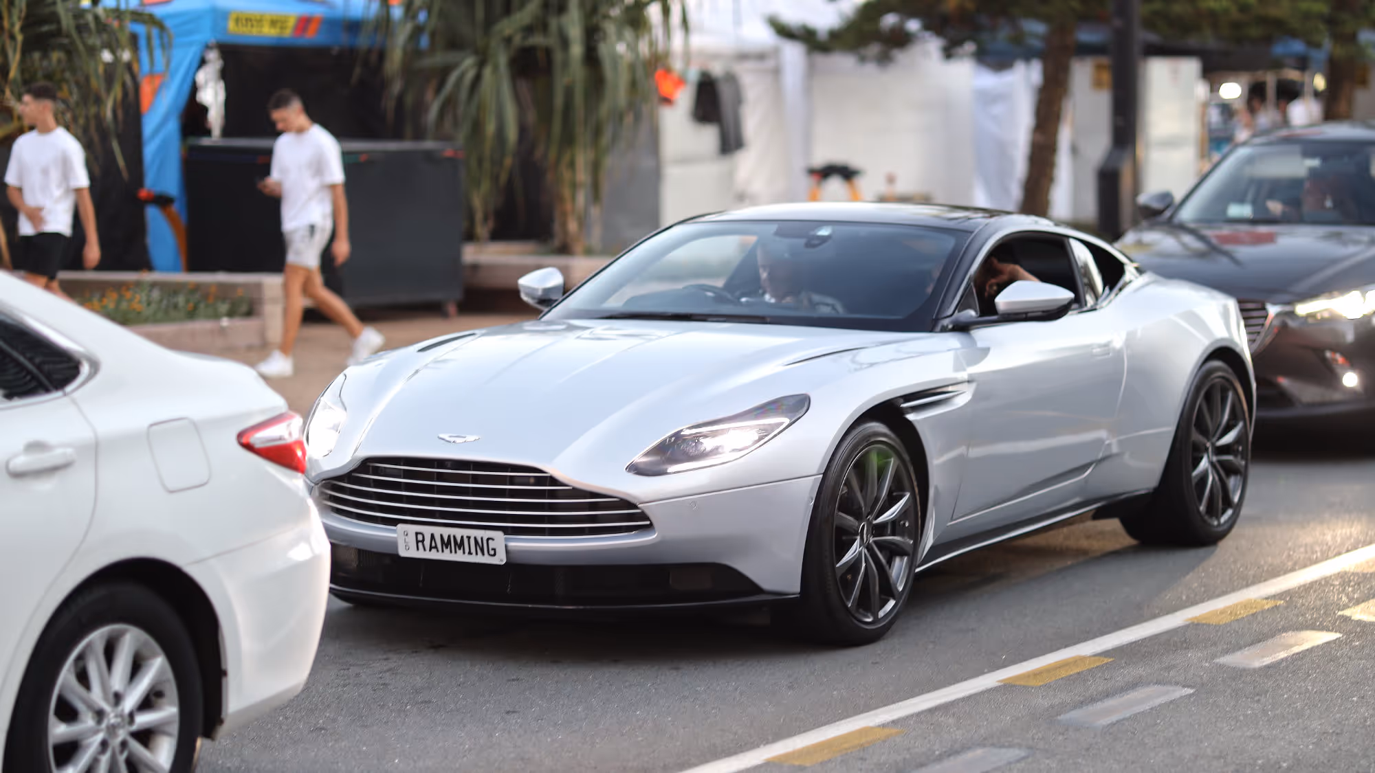Exotic car spotting Surfers Paradise Esplanade