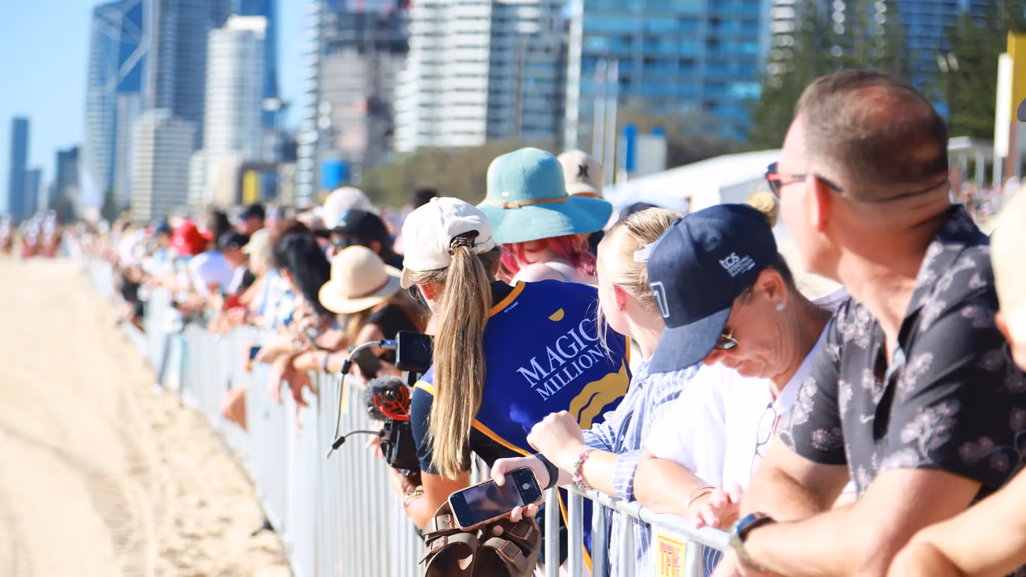 MAgic Millions Horses race along the beach Barrier Draw 2025