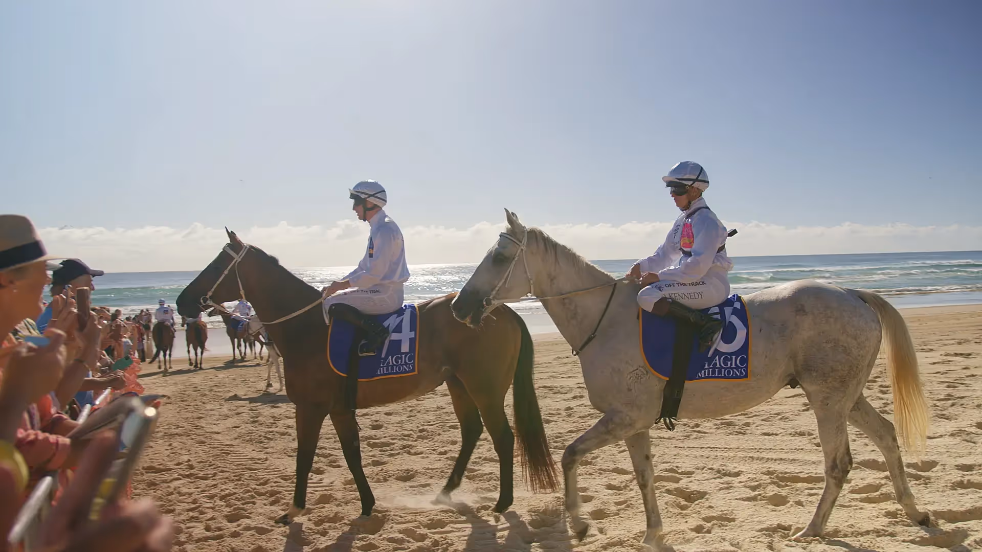 Magic Millions Horses race along Surfers Paradise beach Barrier Draw 2025
