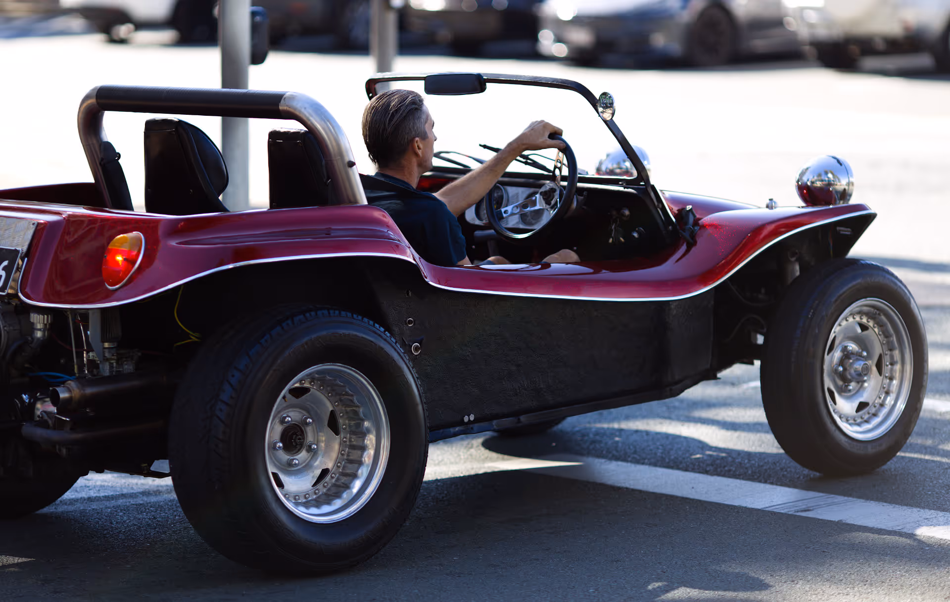 Beach buggy Surfers Paradise esplanade