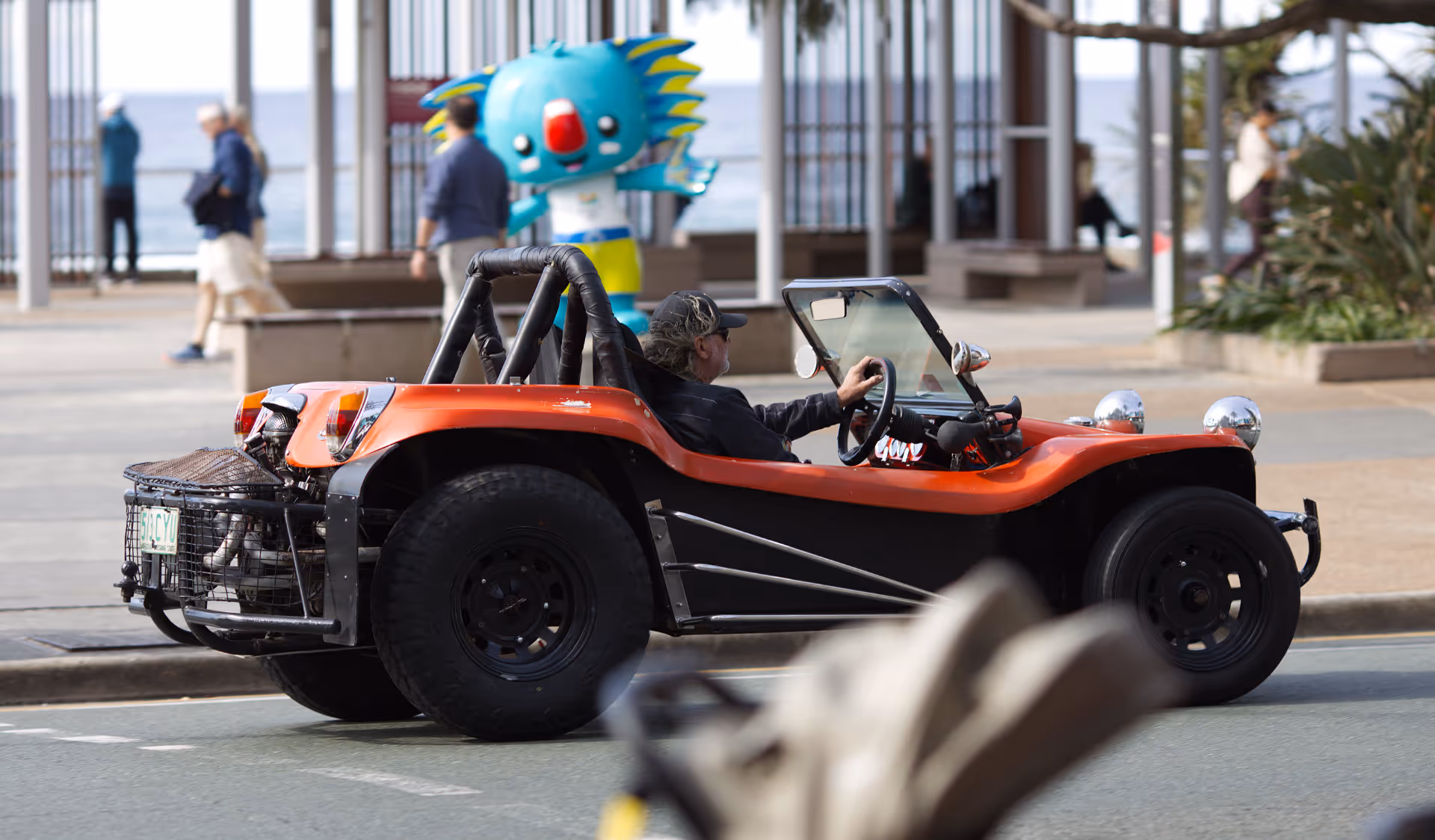 Beach buggy Surfers Paradise esplanade