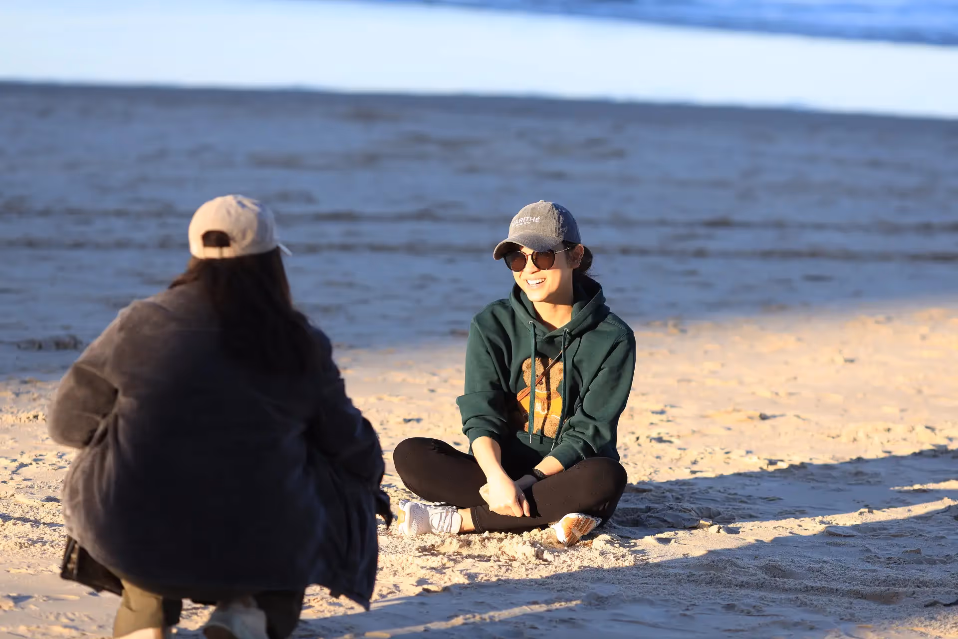 Surfers Paradise beach taking photos