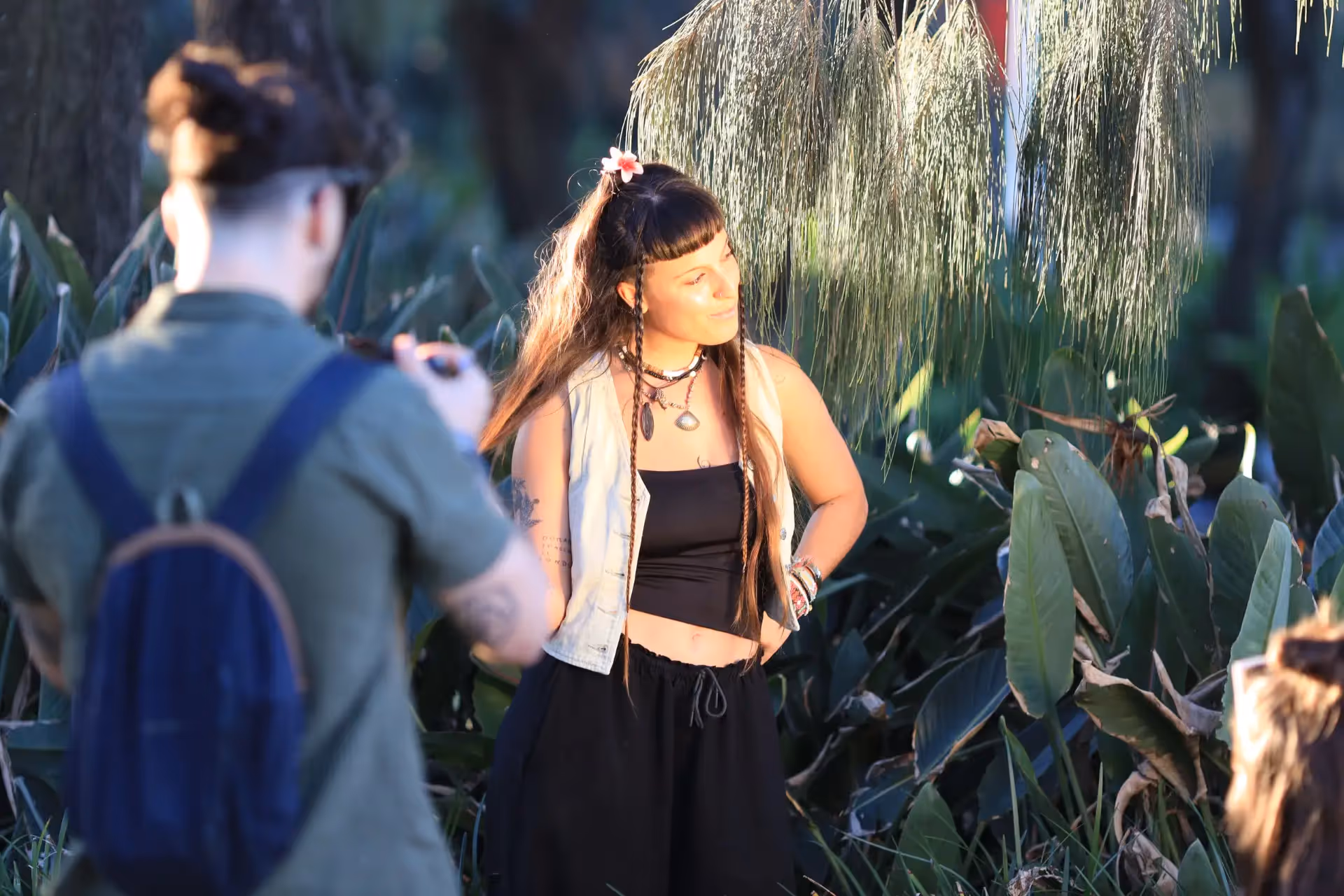 Surfers Paradise esplanade photographers taking photos in golden hour