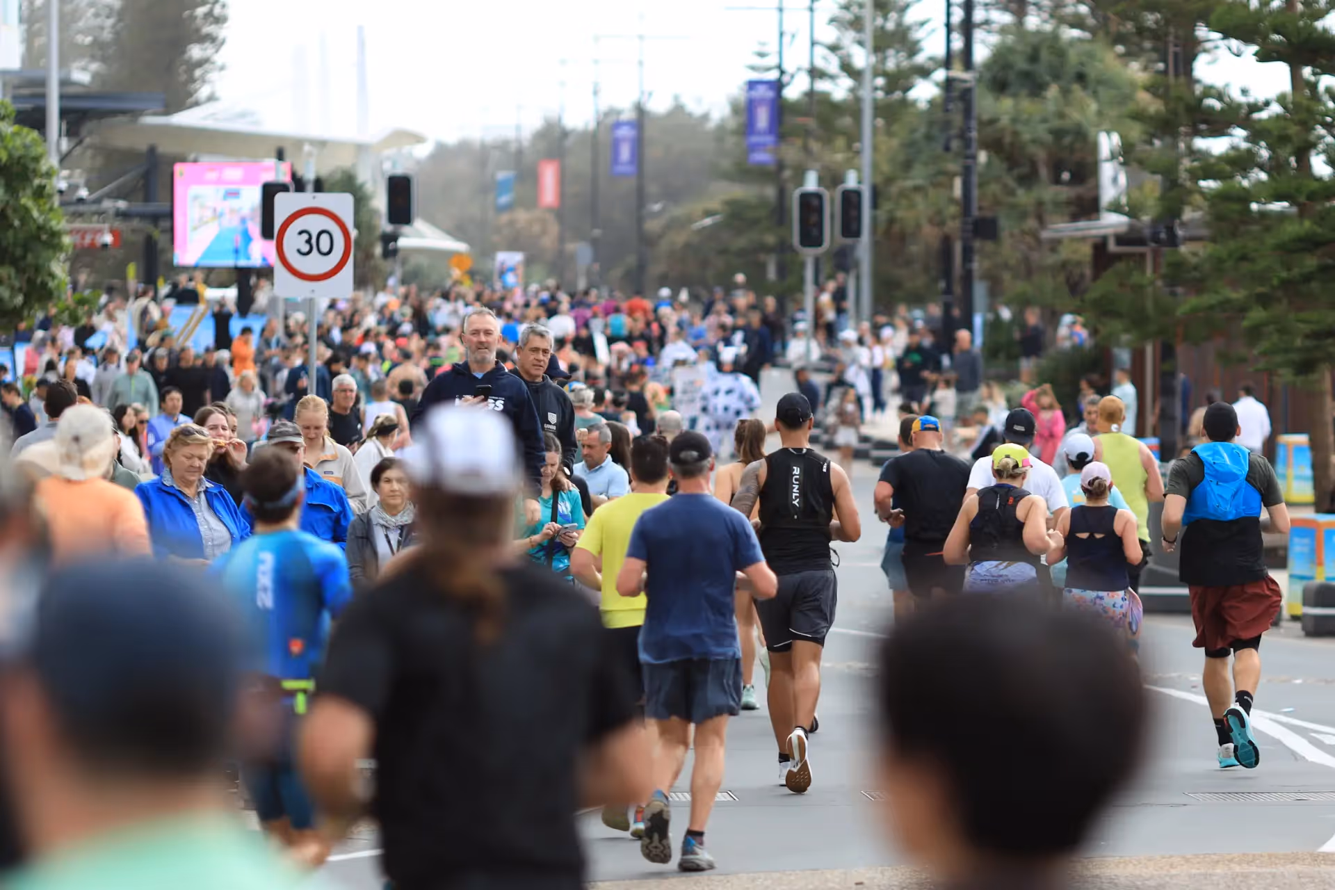 Gold Coast marathon Surfers Paradise