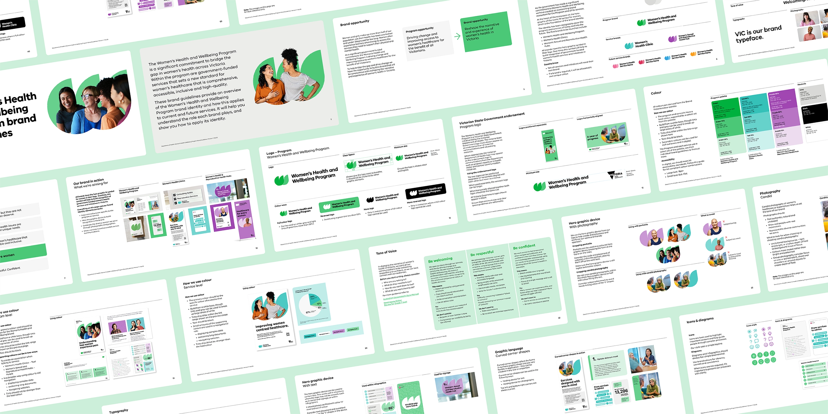 Selections of the Womens Health program guidelines