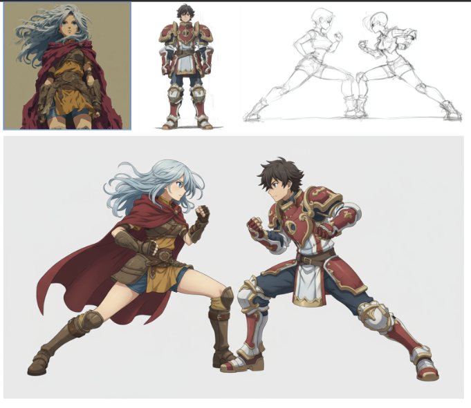 複数キャラクターのポーズ制御が可能に!マンガ・イラスト制作の新時代