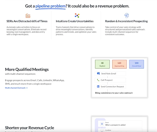 Homepage inconsistent leading