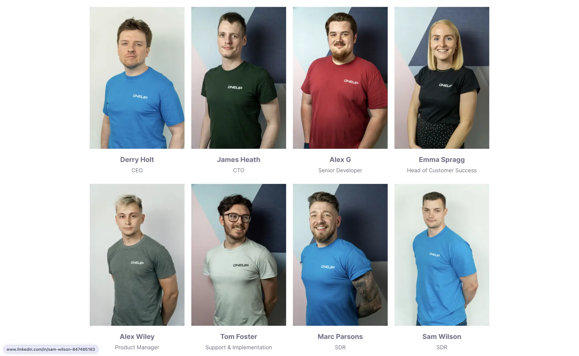 Team Picture in Career Page