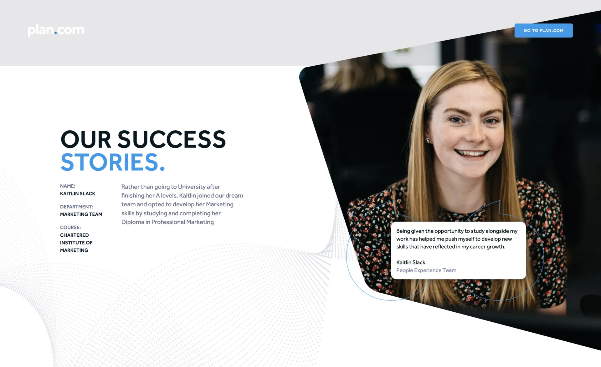 Success Stories of Team Members