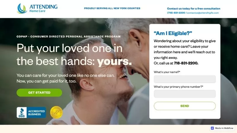 Webflow Development - Website