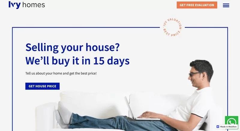 Webflow Developed Website