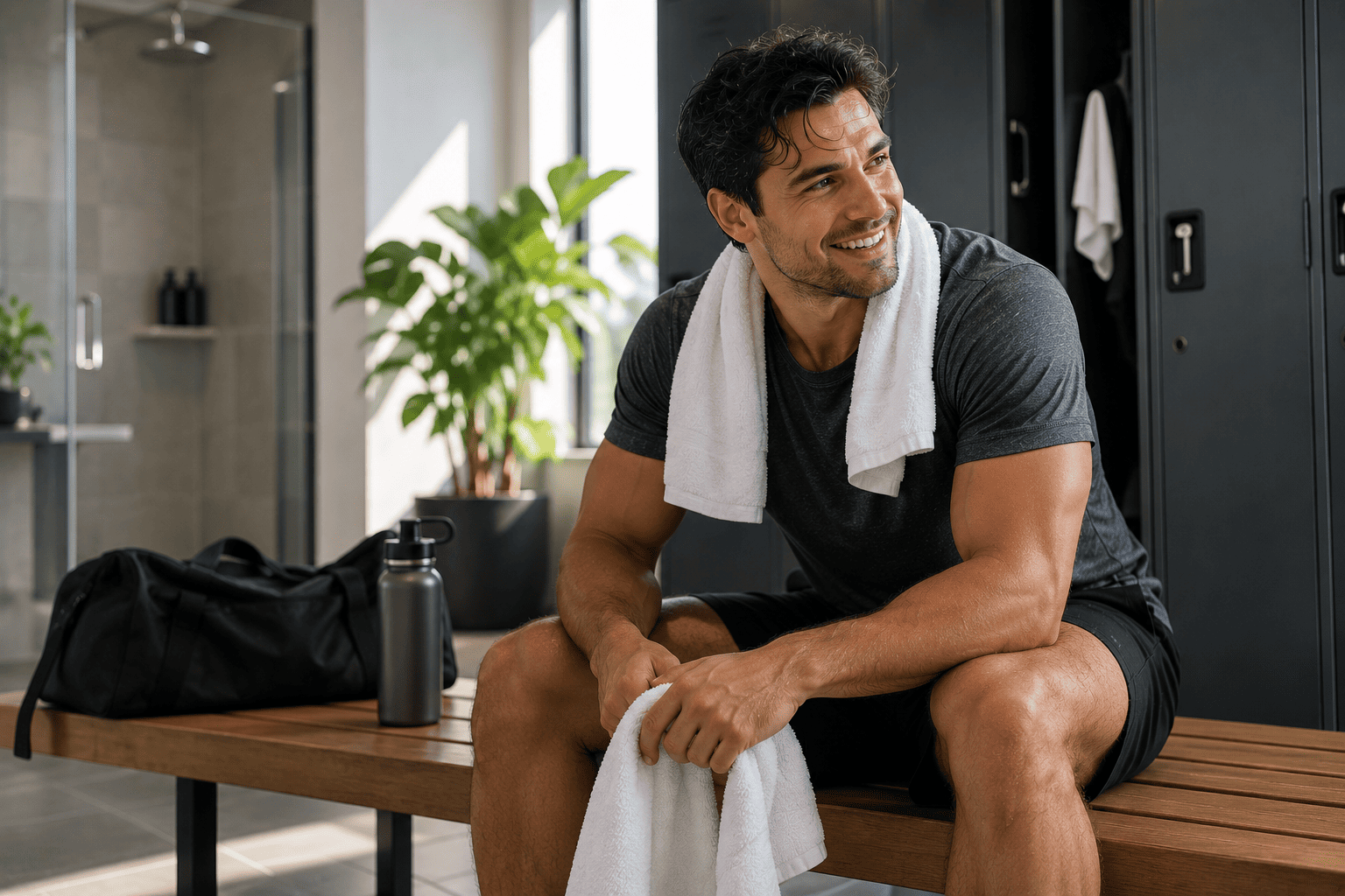 Vesper Aesthetics provider discussing the Scrotox and CockTox combo treatment with a male patient in Chicago
