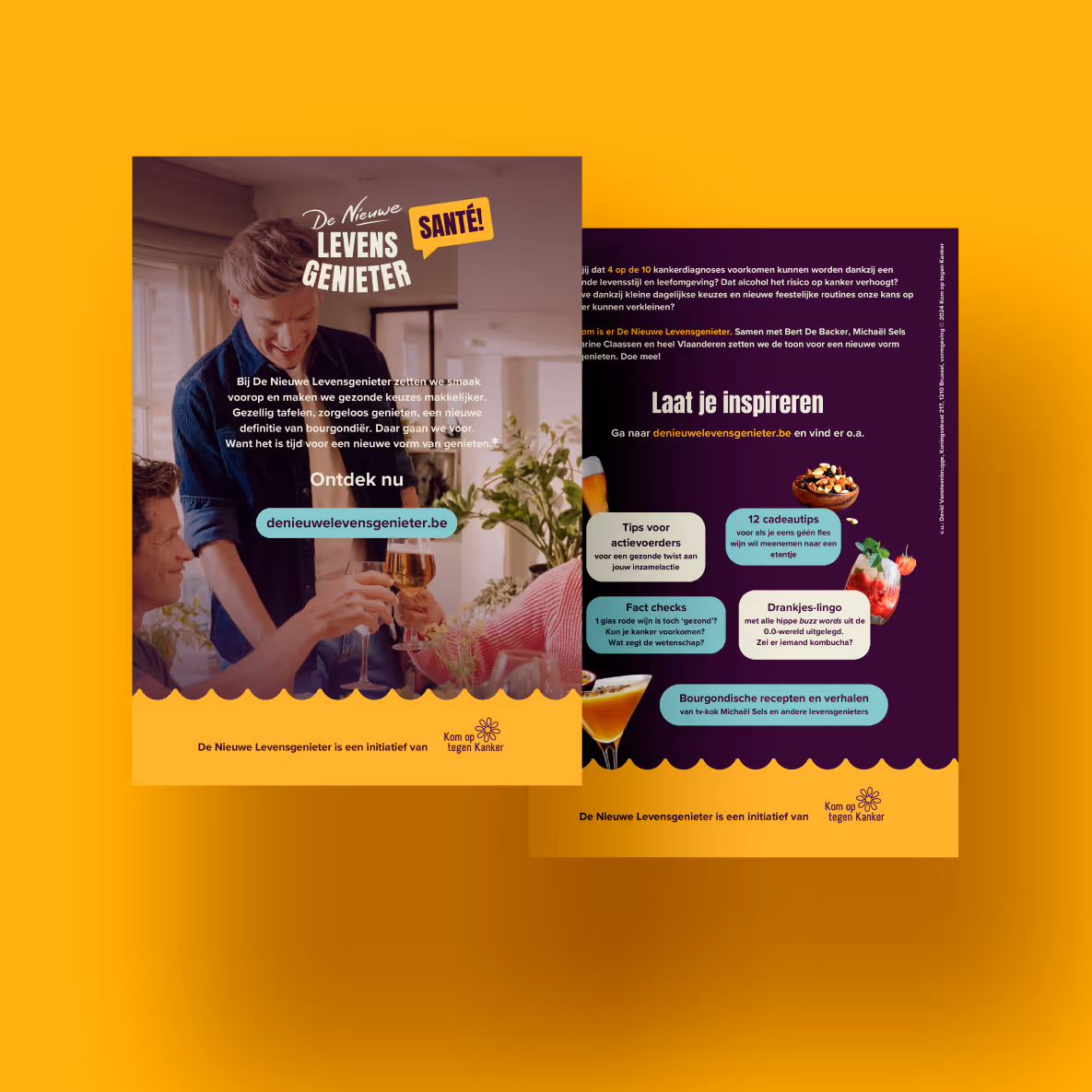 De Nieuwe Levensgenieter Promotie Flyer