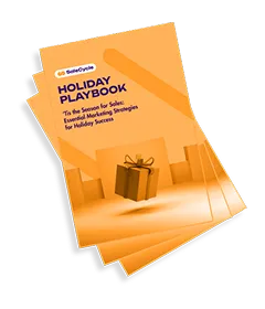 SaleCycle Holiday Playbook 2024 front cover image