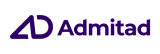 Admitad logo with a stylized A and D forming a triangle next to the company name in purple text.