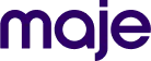 Air Caraïbes airline logo featuring a stylized purple palm leaf graphic to the left of the bold uppercase text 'AIR CARAÏBES' in dark purple.