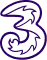White stylized flower with nine petals above the text Air Tahiti Nui on a dark blue background.
