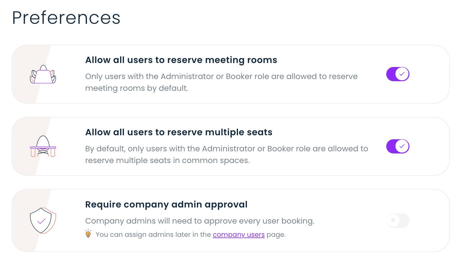 Remote workspace settings